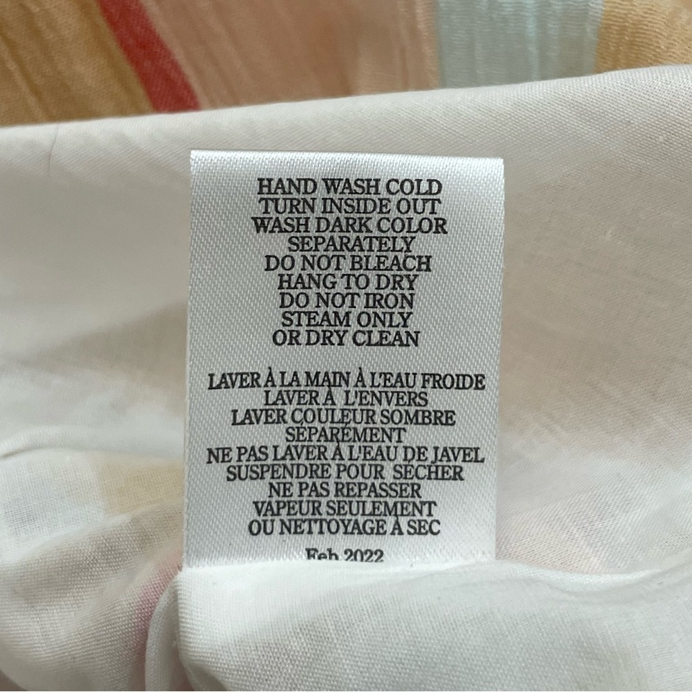 Z Supply Pastel Crinkle Gauze Smocked Upper Midi Maxi Sun Dress - Picture 14 of 14